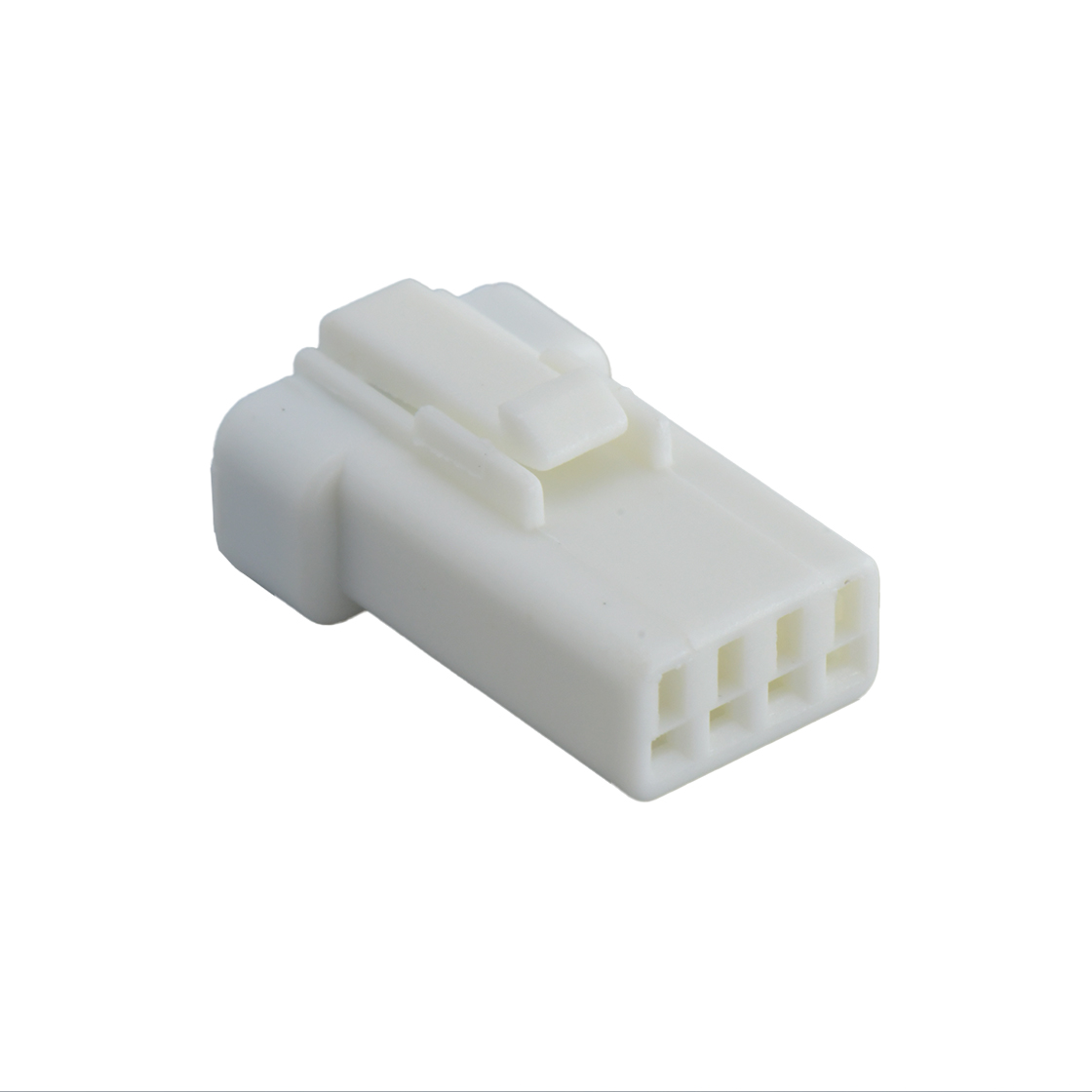 Pitch 2.00mm 线对线单排防水IP67 Male Housing 4Pin 白色